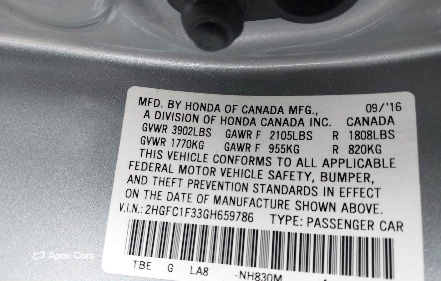 Honda Civic 2016