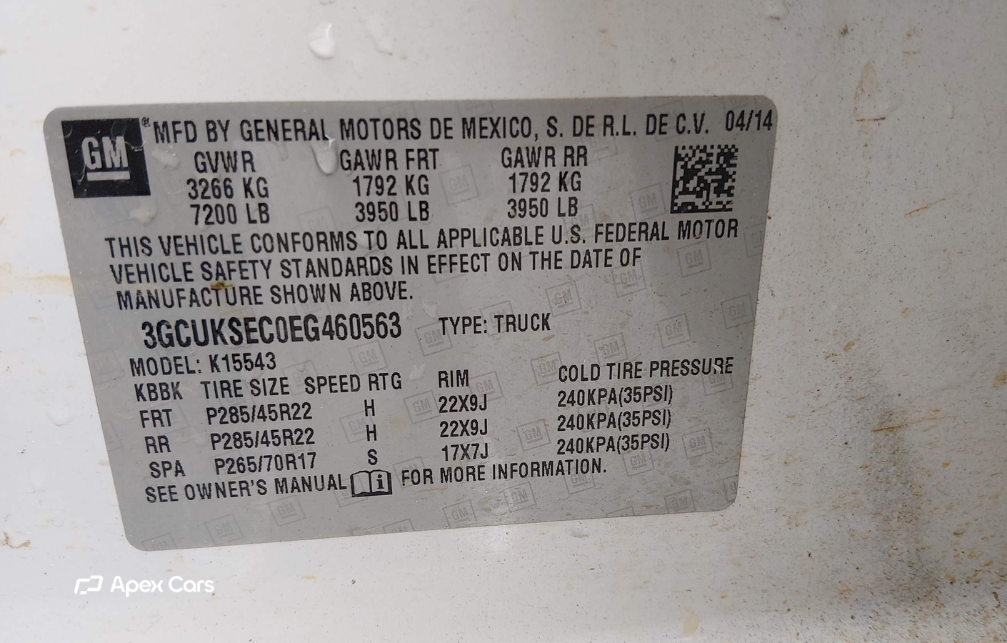 Chevrolet Silverado 2014