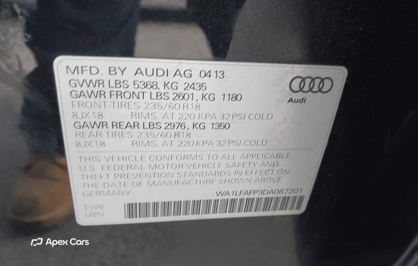 Audi Q5 2013