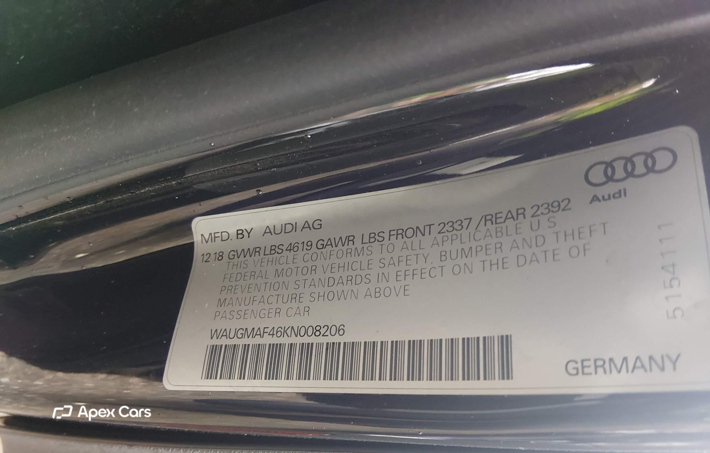 Audi A4 2019
