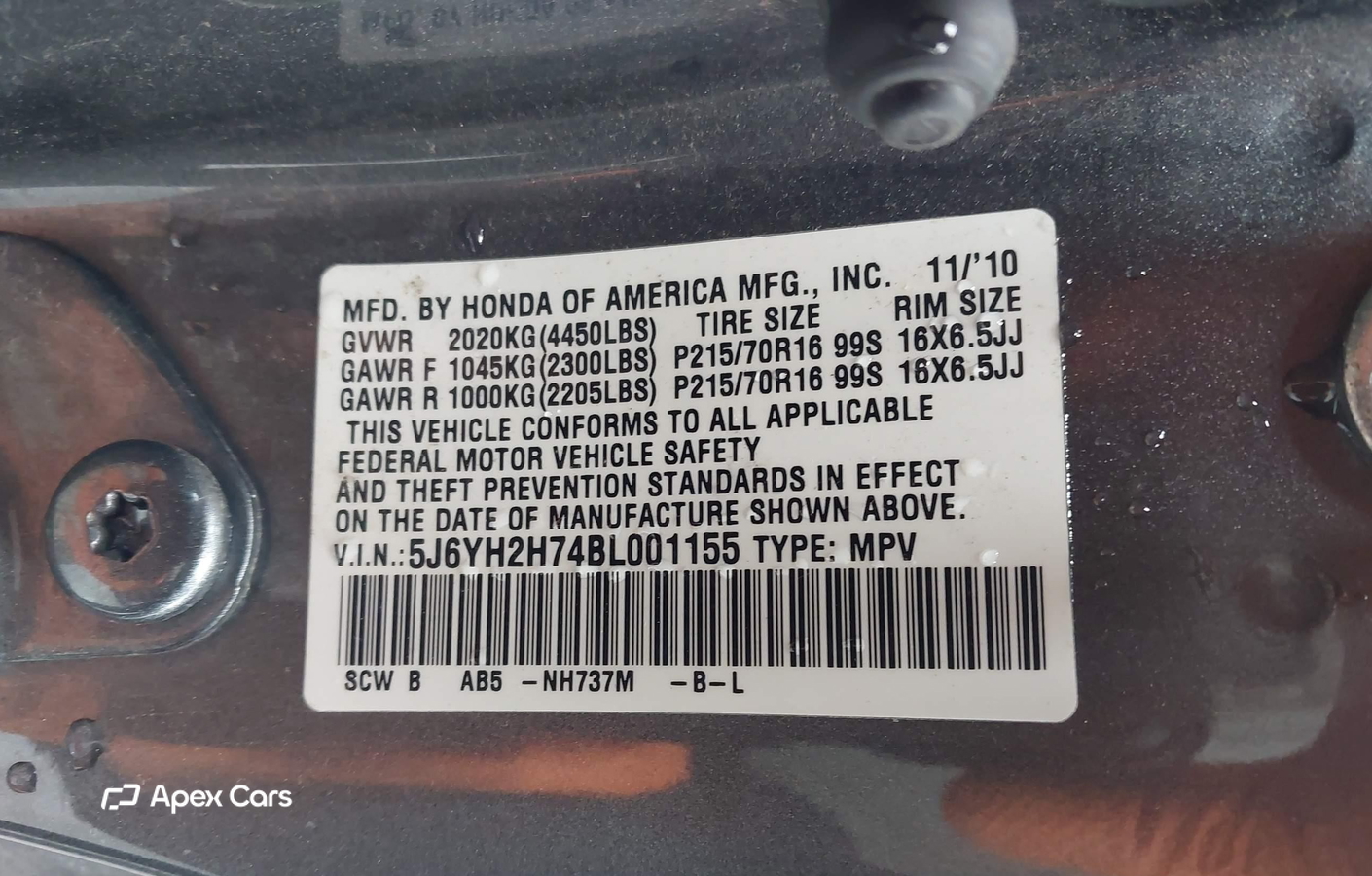 Honda Element 2011