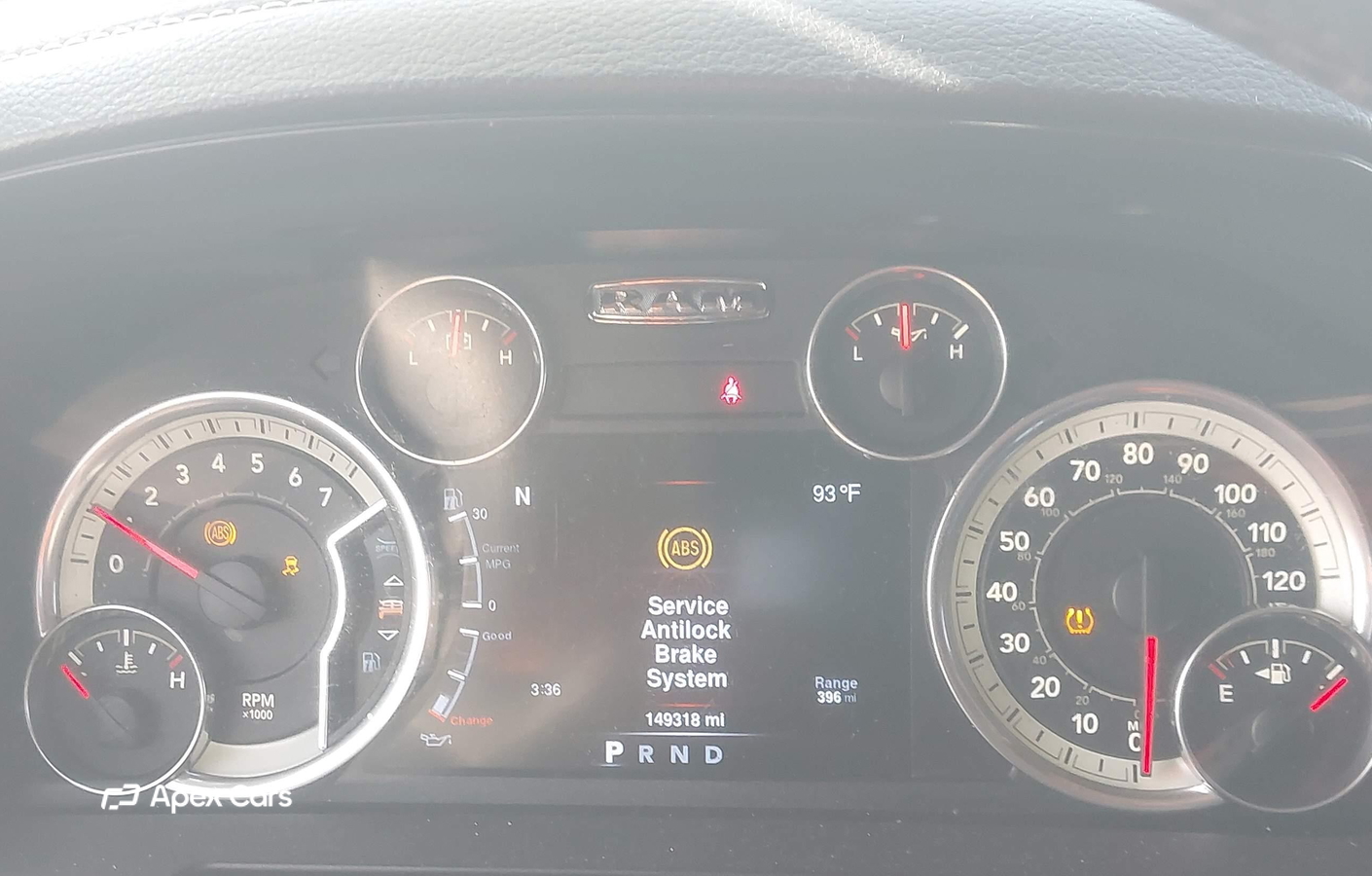RAM 1500 2016