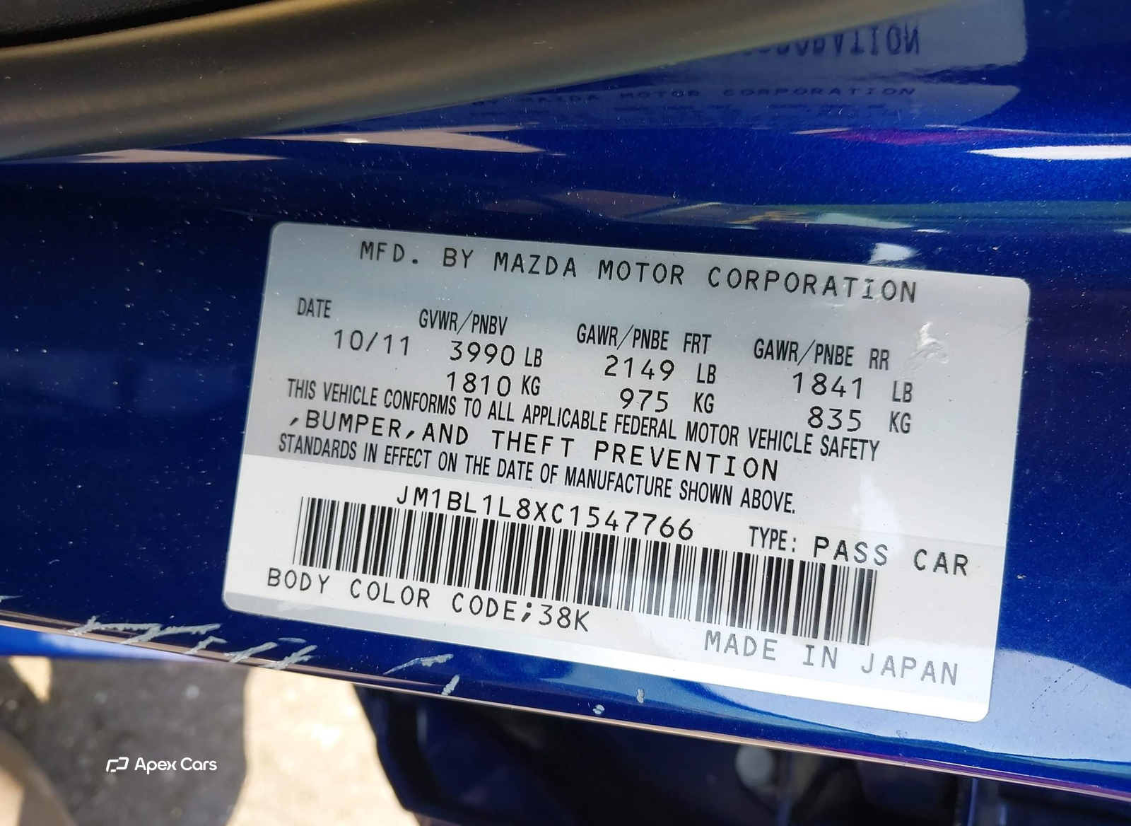 Mazda 3 2012