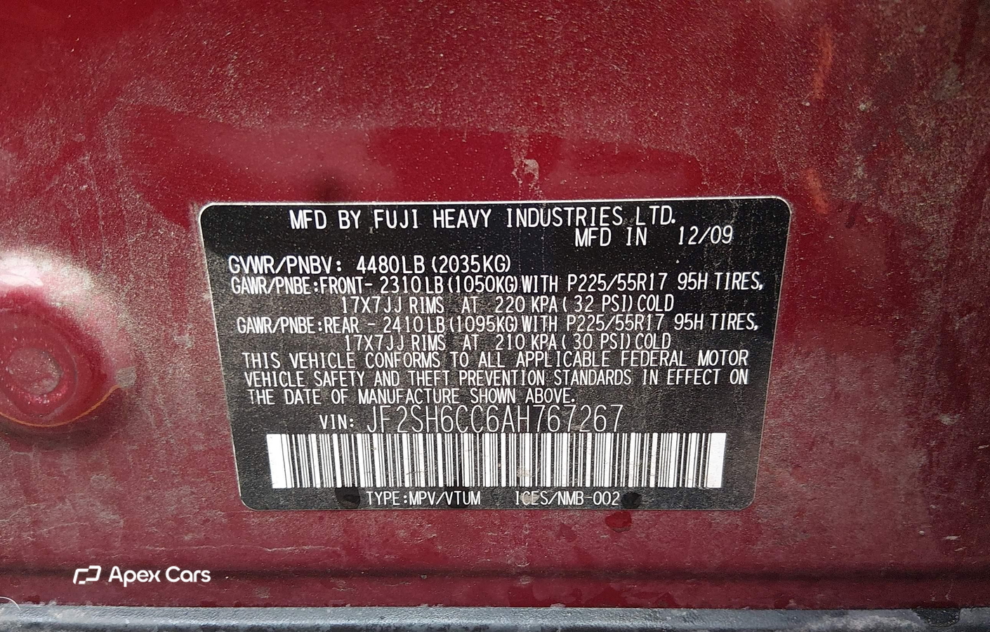 Subaru Forester 2010