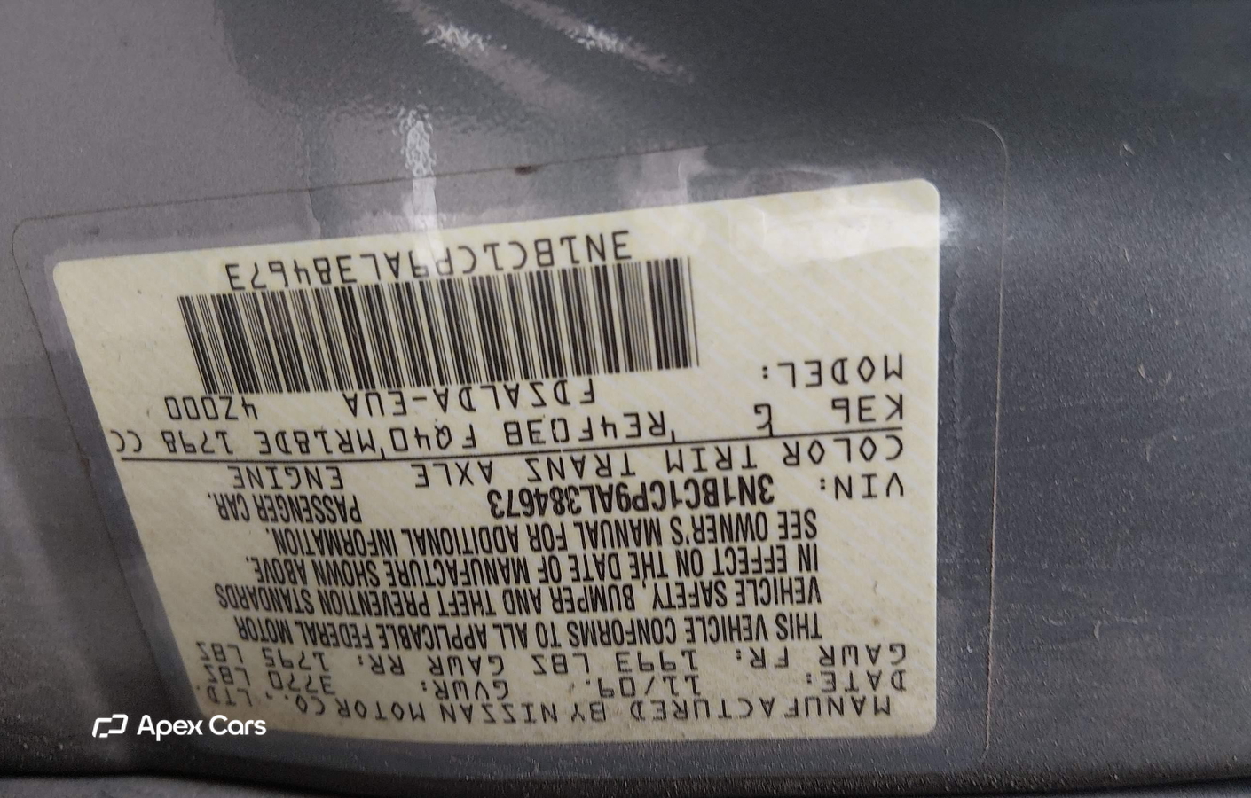 Nissan Versa 2010
