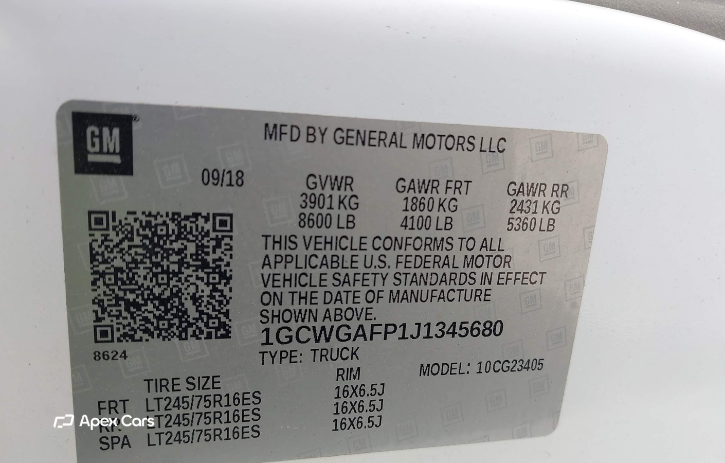 Chevrolet Express 2018