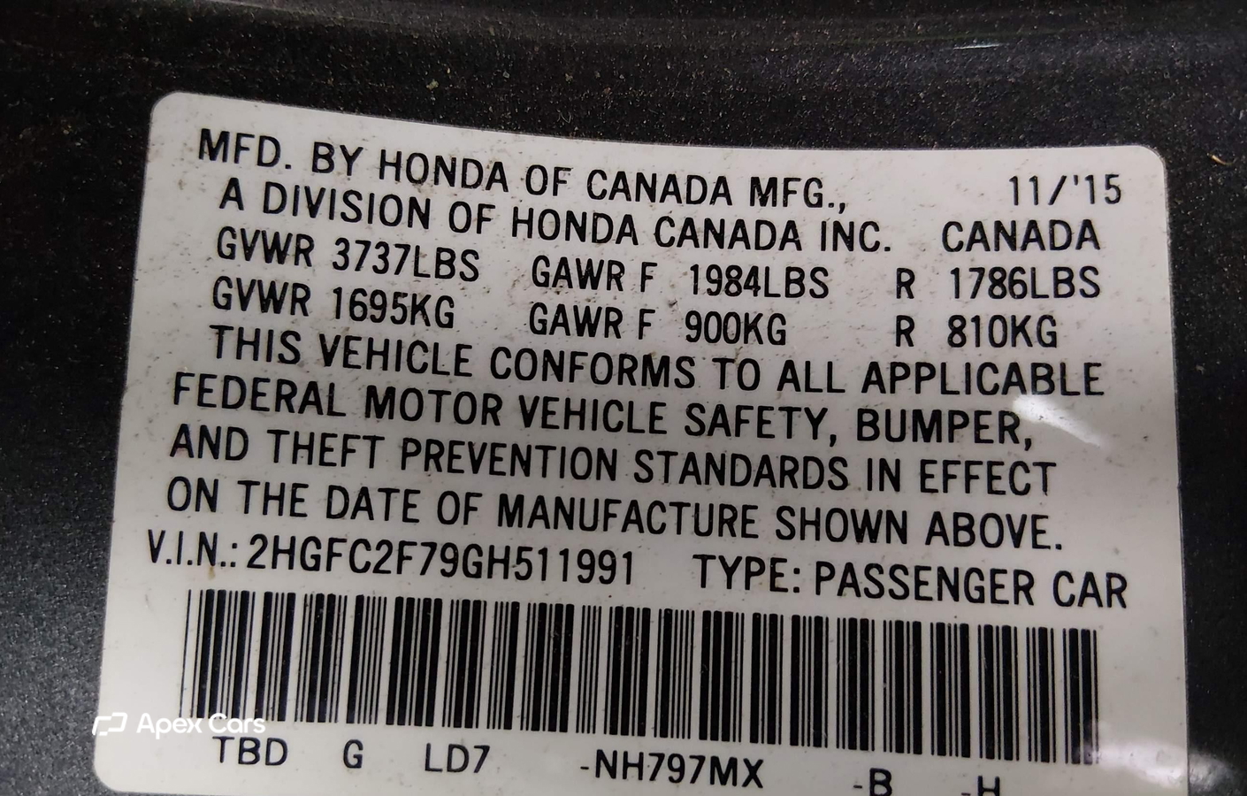 Honda Civic 2016