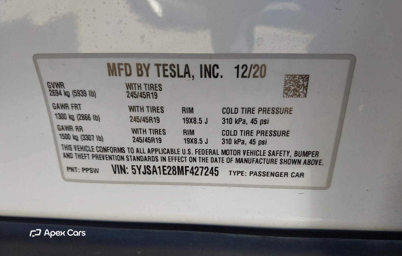 Tesla Model S 2021