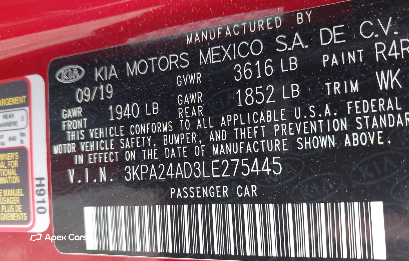 Kia Rio 2020
