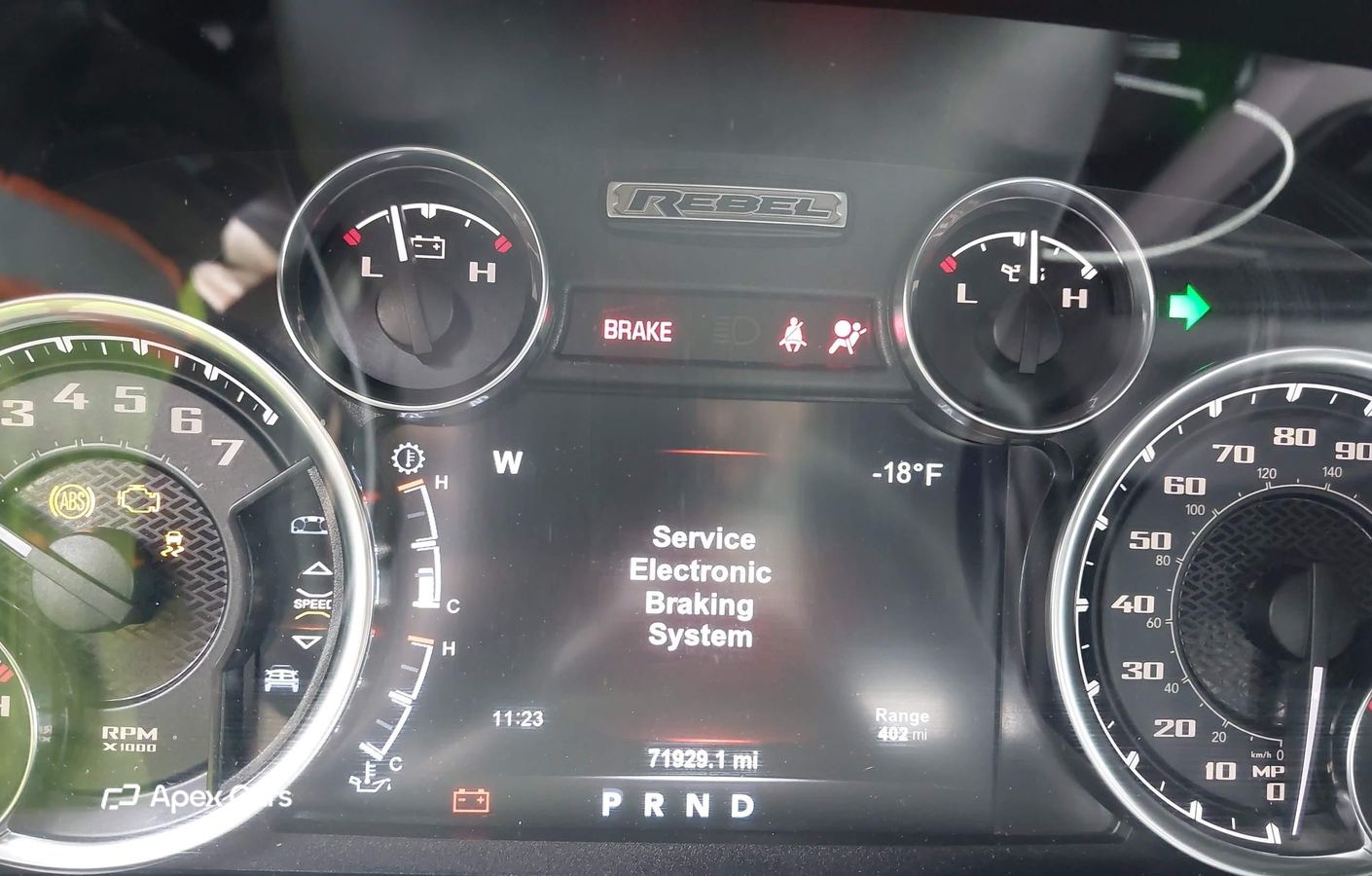 RAM 1500 2018