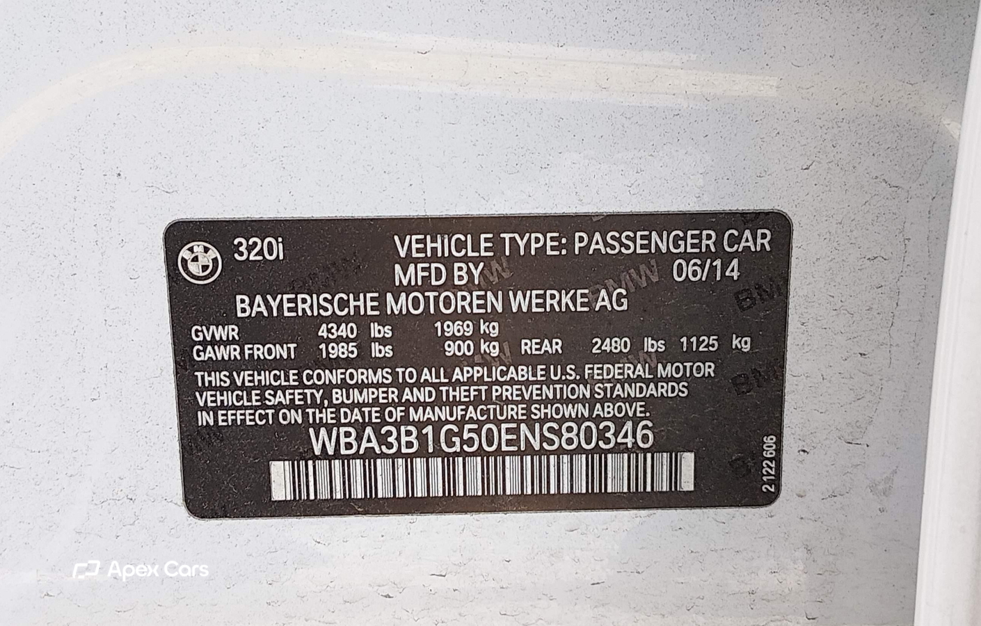BMW Series 3 2014