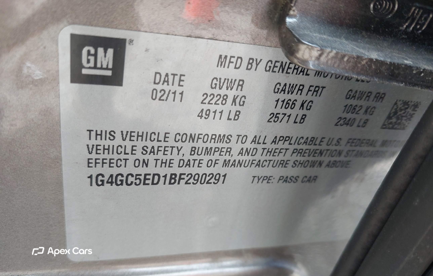 Buick LaCrosse 2011