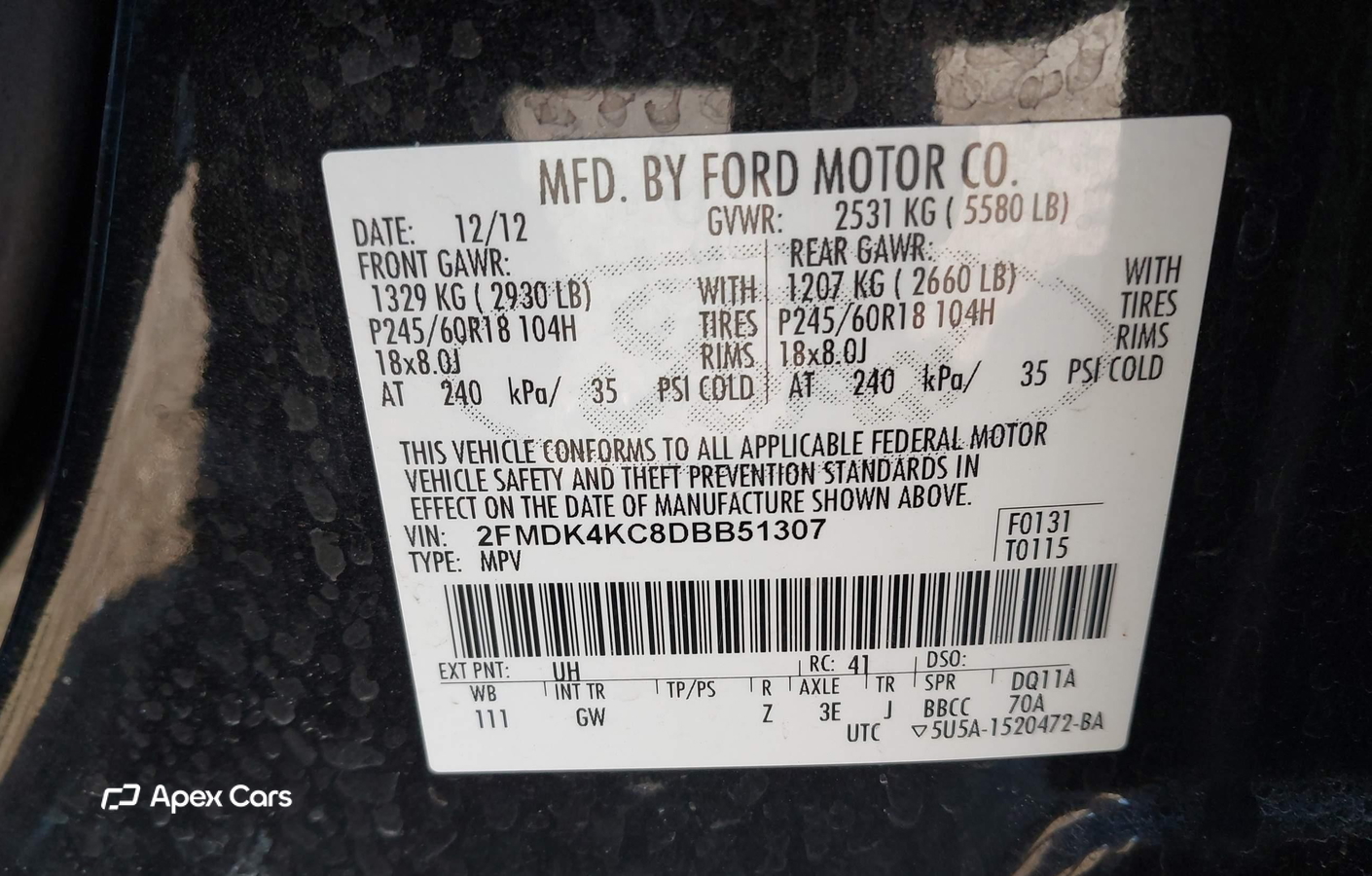 Ford Edge 2013