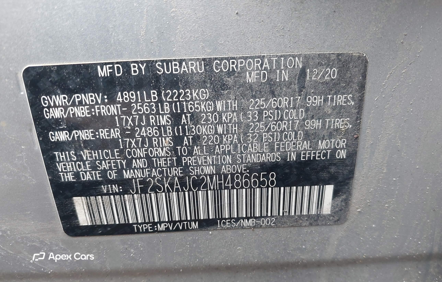 Subaru Forester 2021