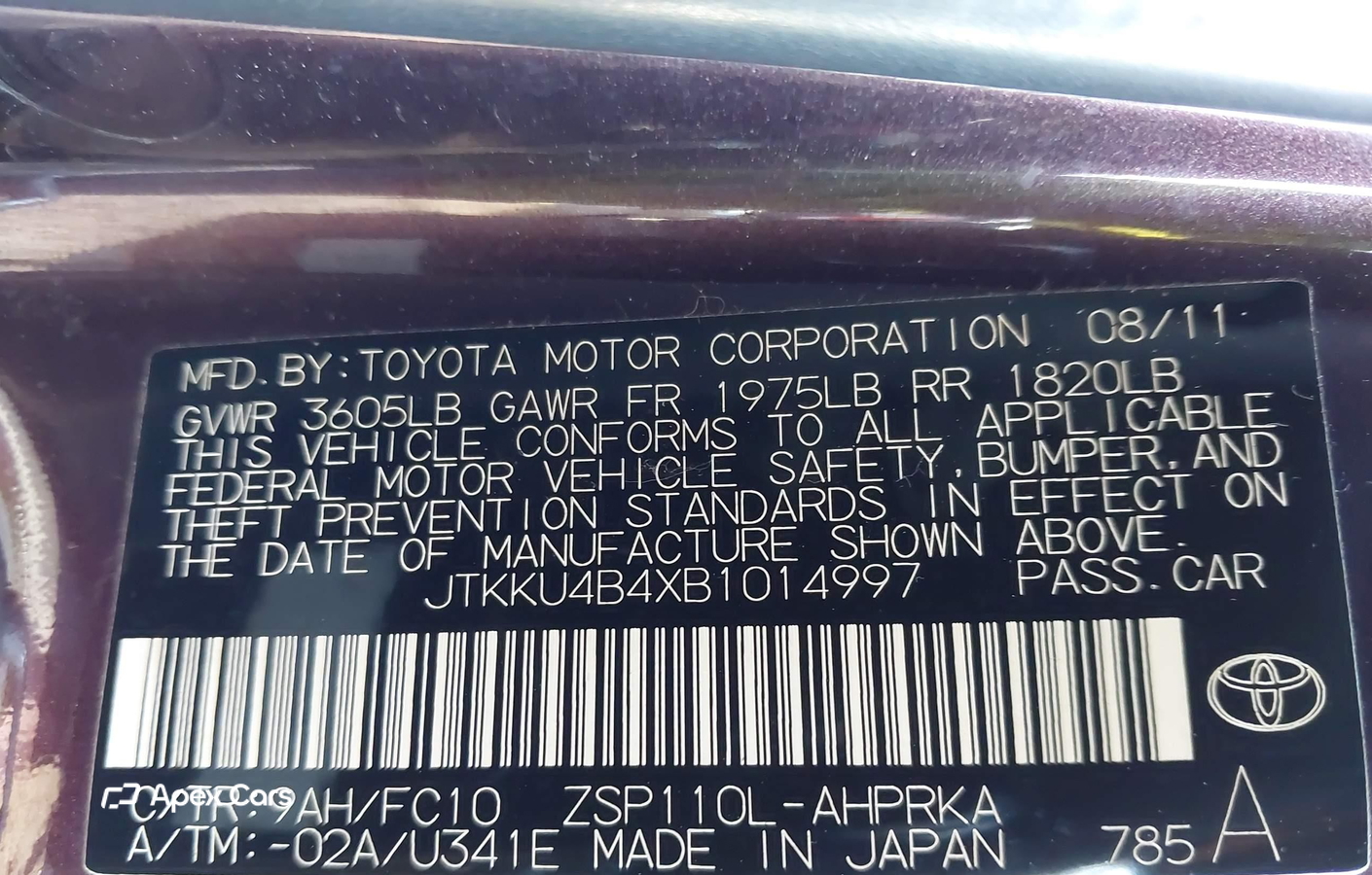 Scion xD 2011
