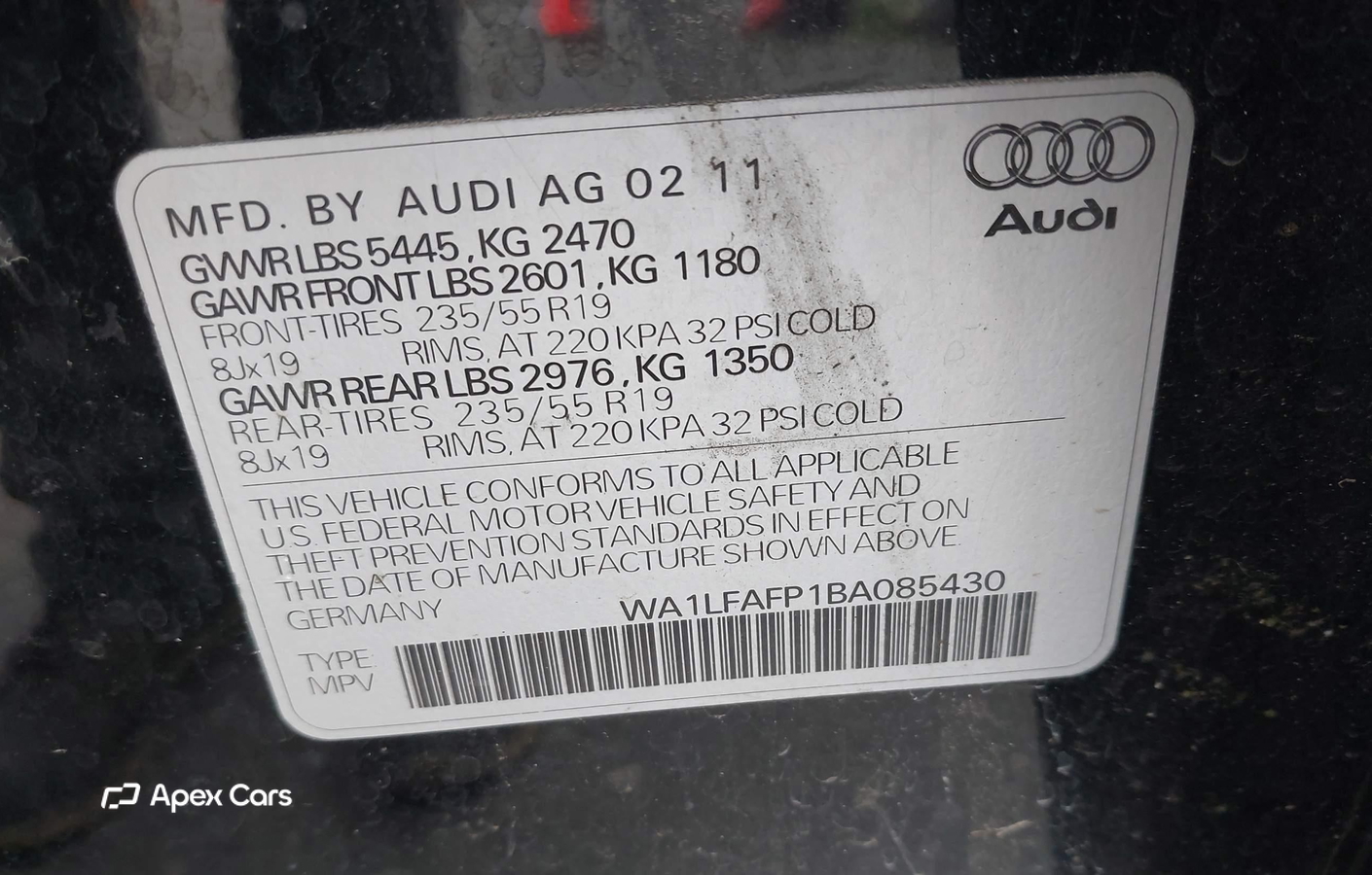 Audi Q5 2011