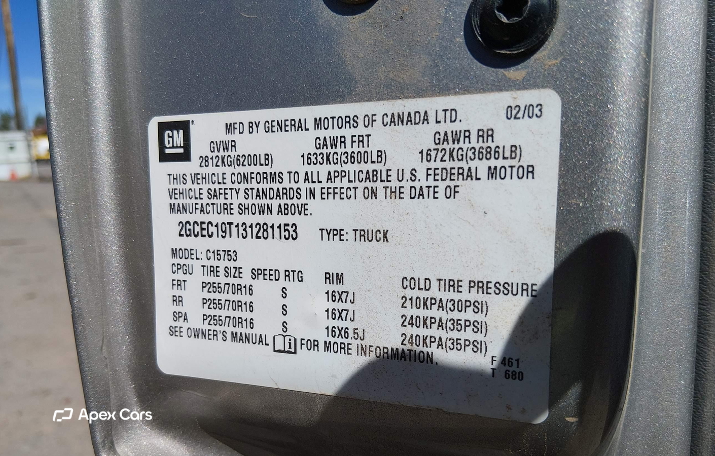 Chevrolet Silverado 2003