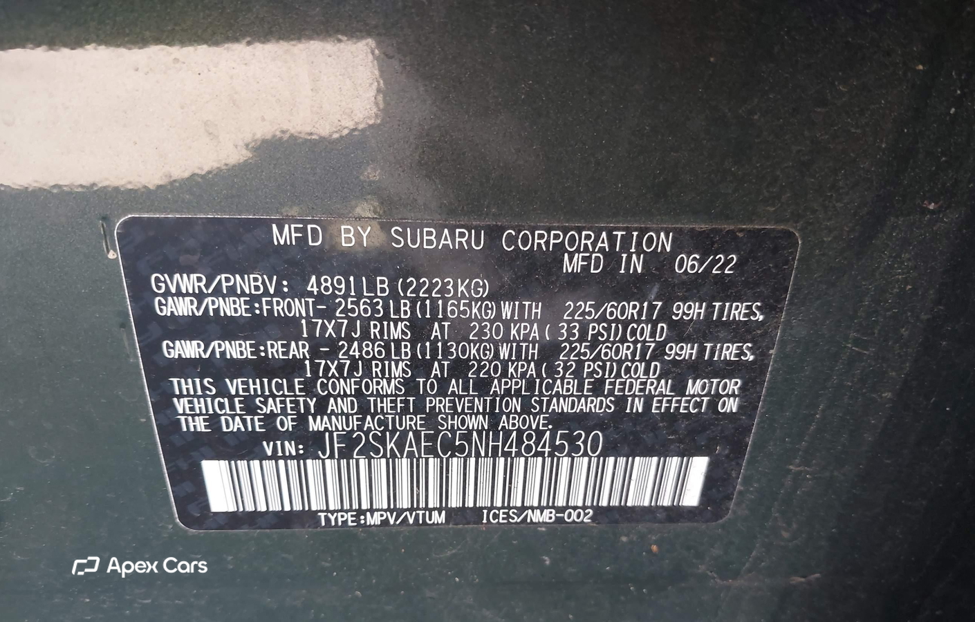 Subaru Forester 2022