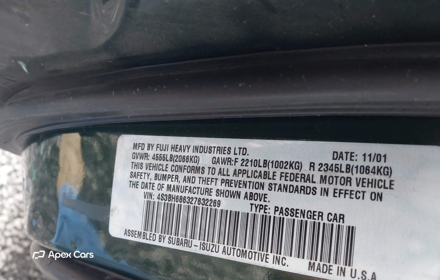 Subaru Outback 2002