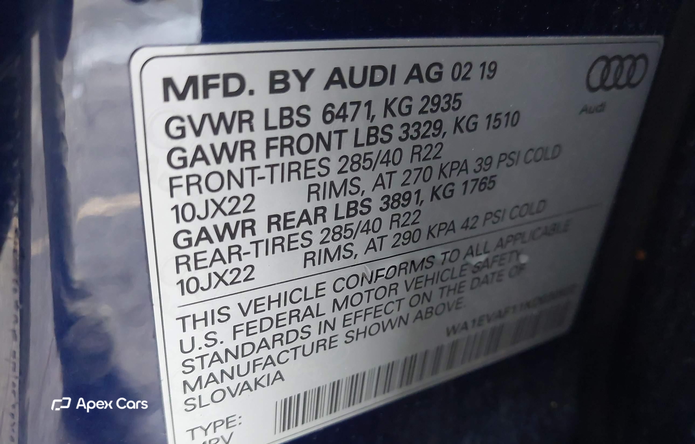 Audi Q8 2019