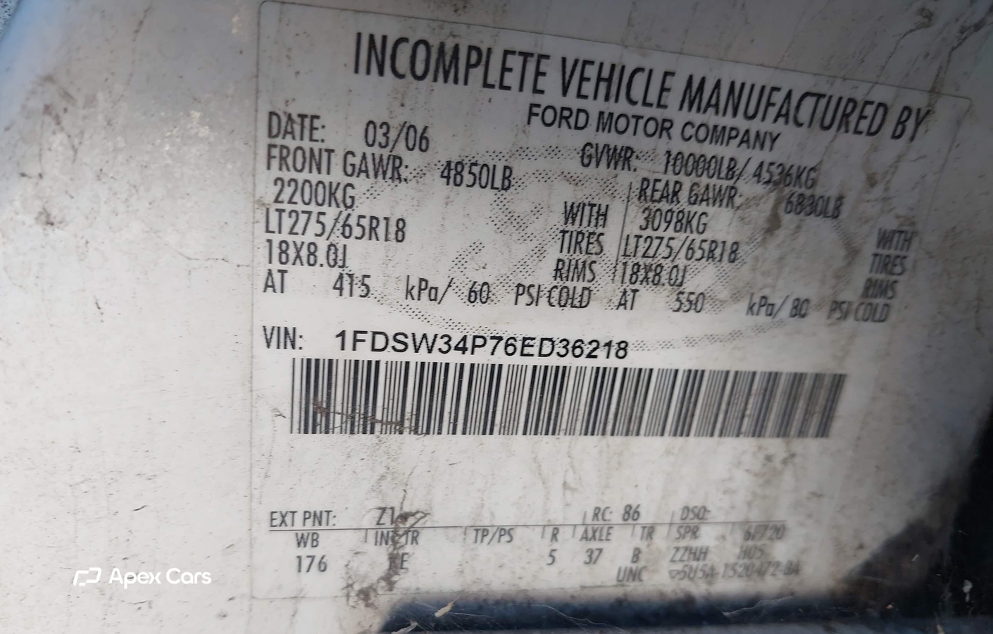 Ford F350 2006