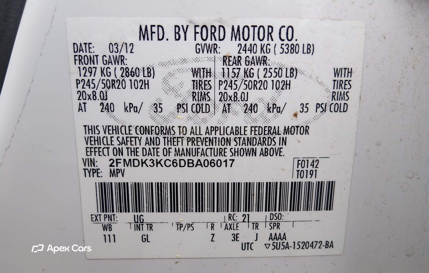 Ford Edge 2013