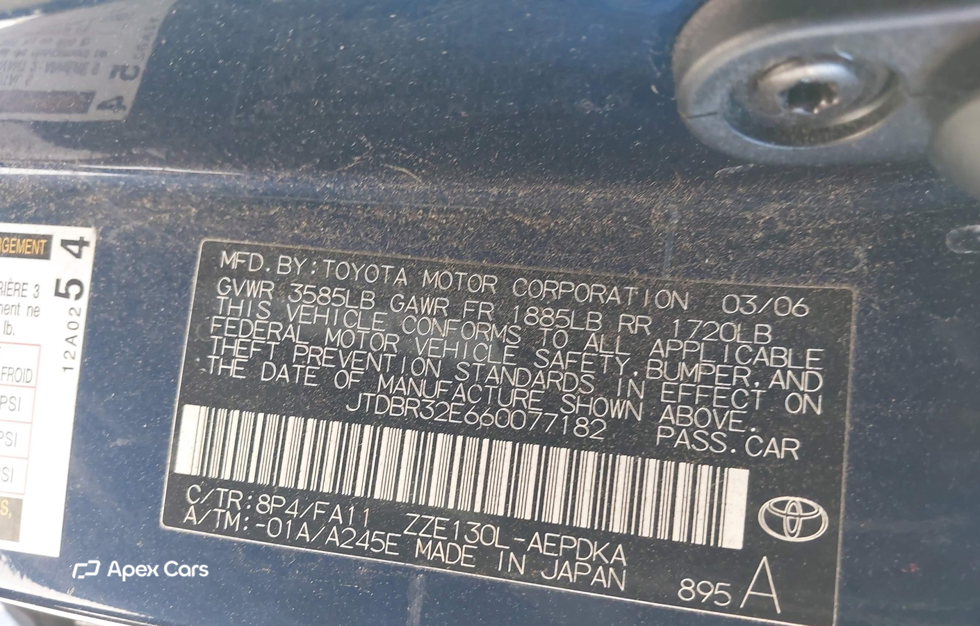 Toyota Corolla 2006