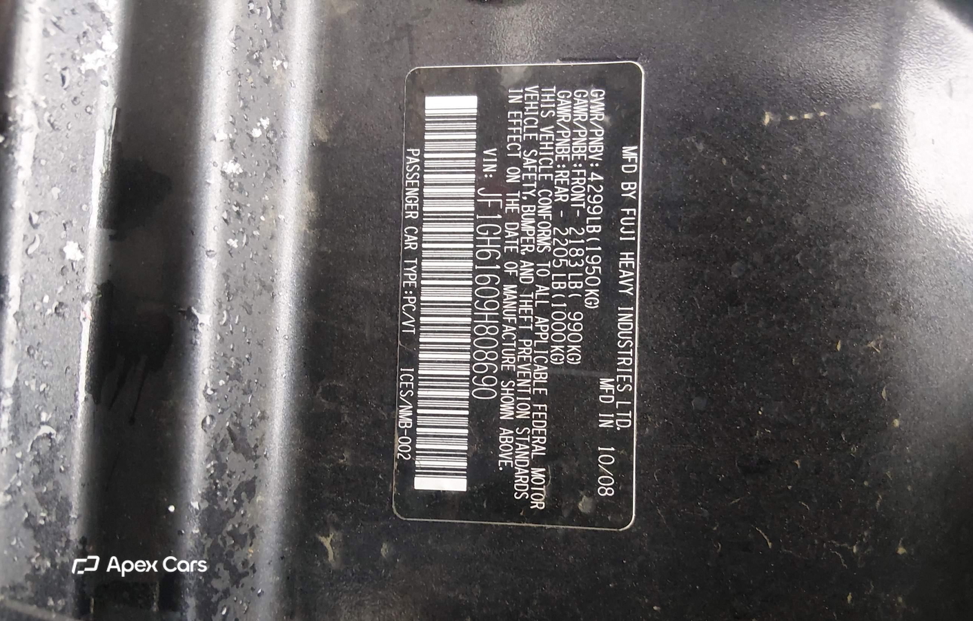 Subaru Impreza 2009
