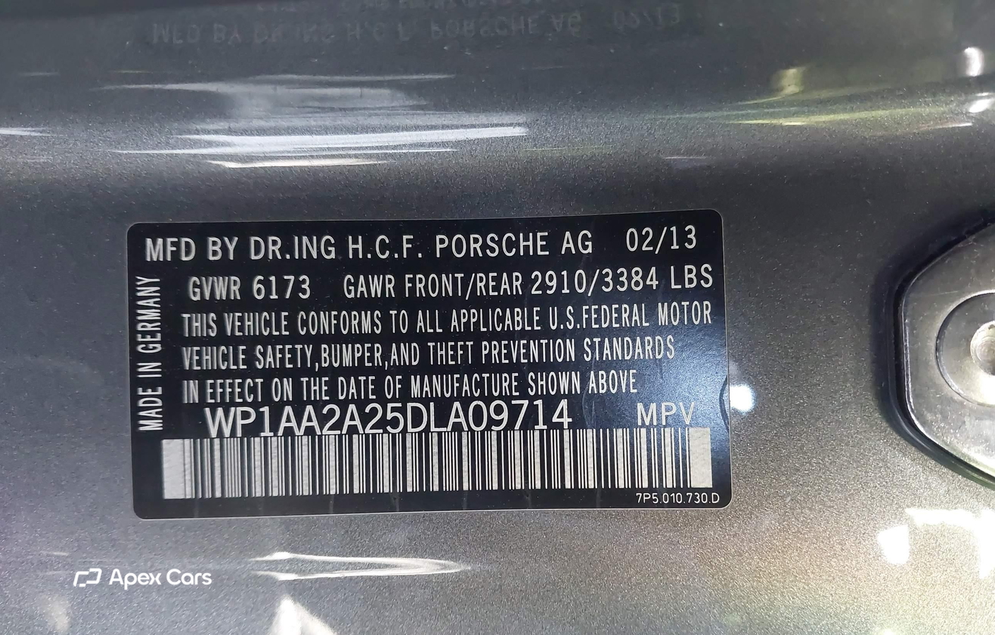 Porsche Cayenne 2013