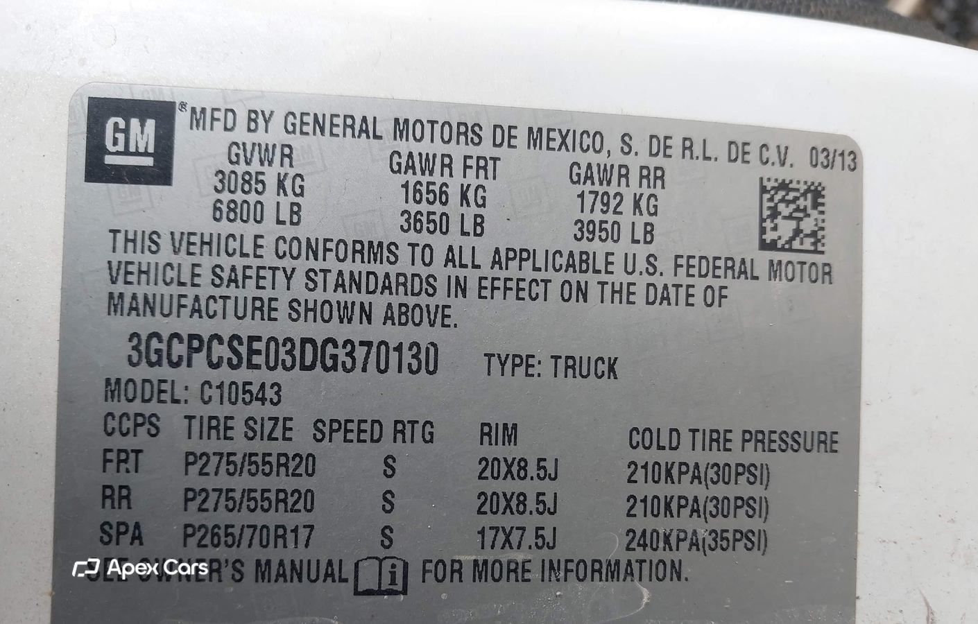 Chevrolet Silverado 2013
