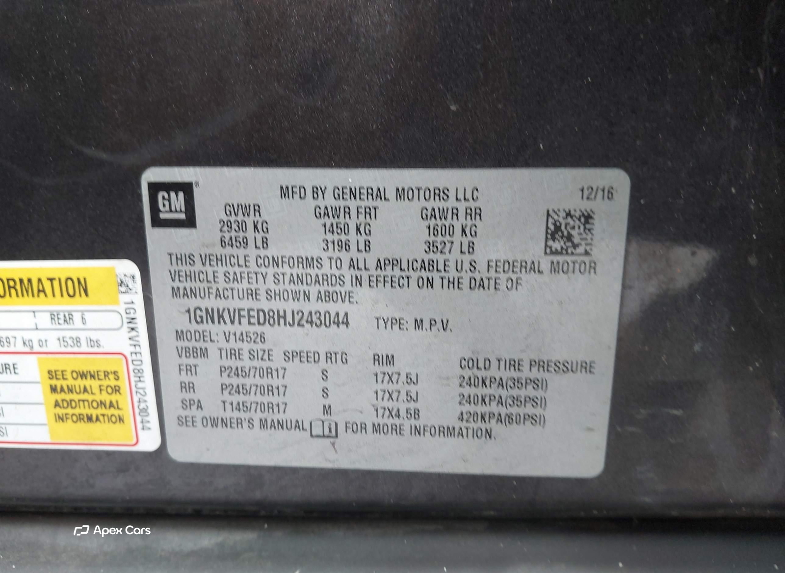 Chevrolet Traverse 2017