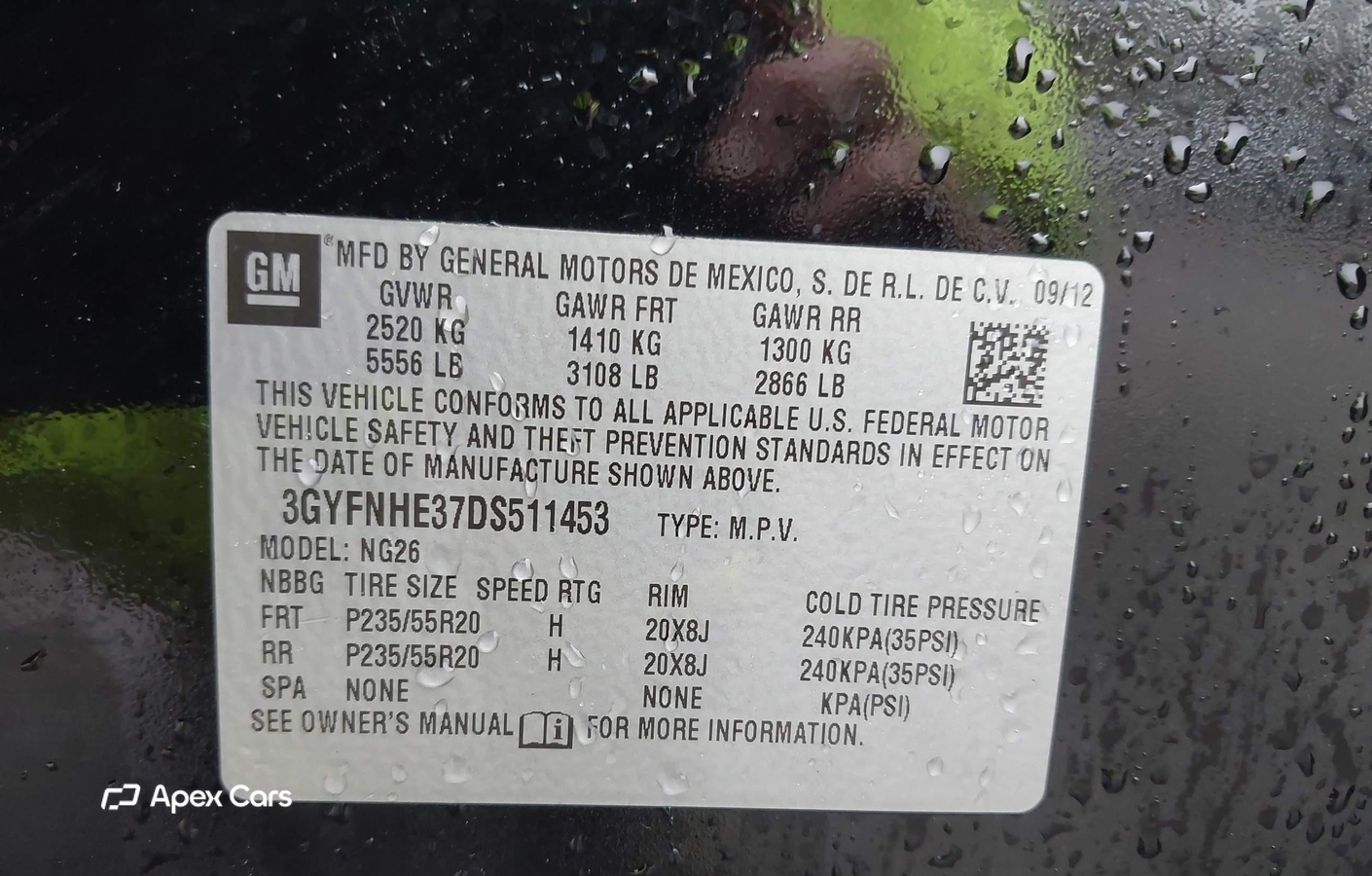 Cadillac SRX 2013