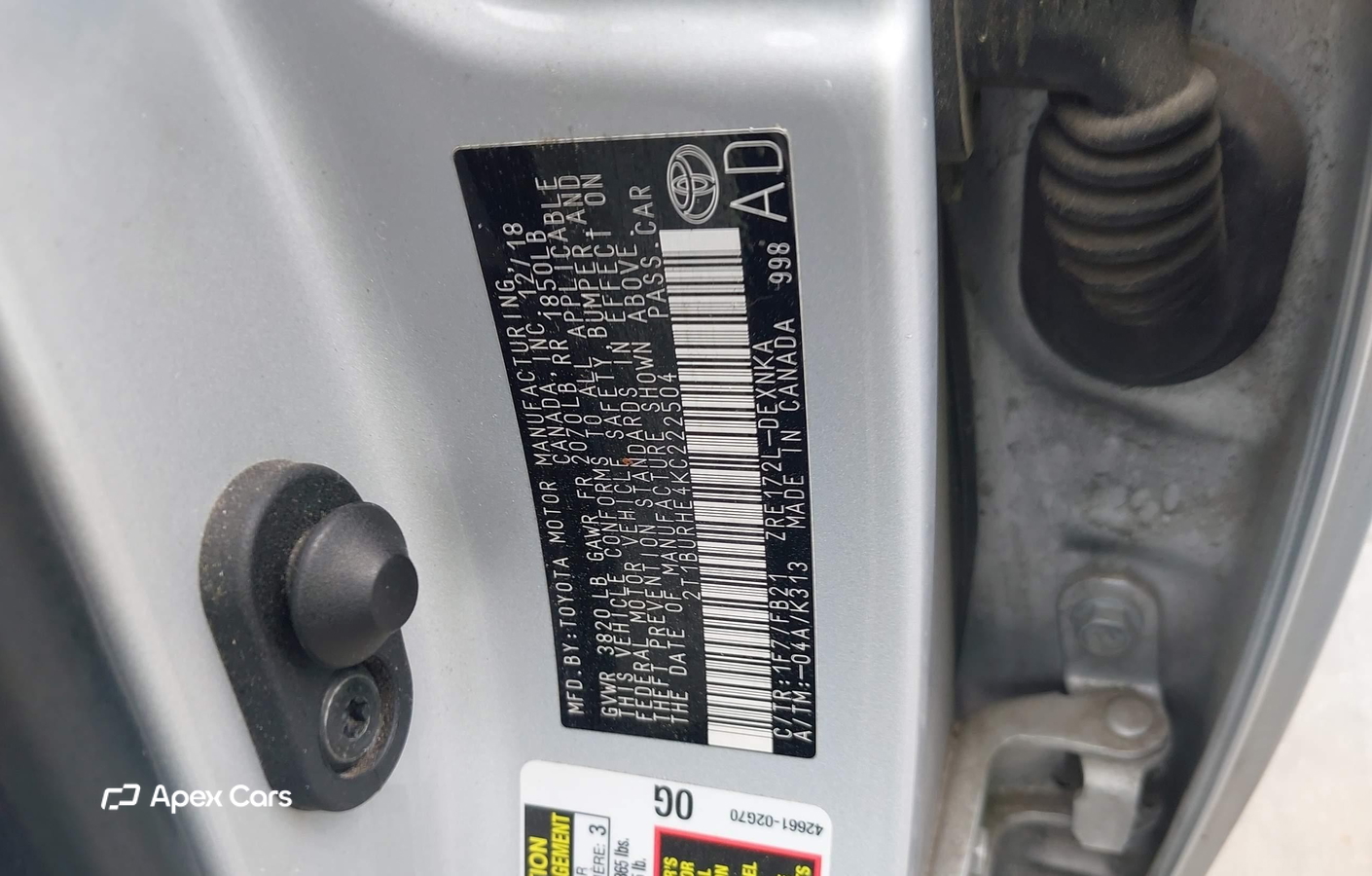 Toyota Corolla 2019