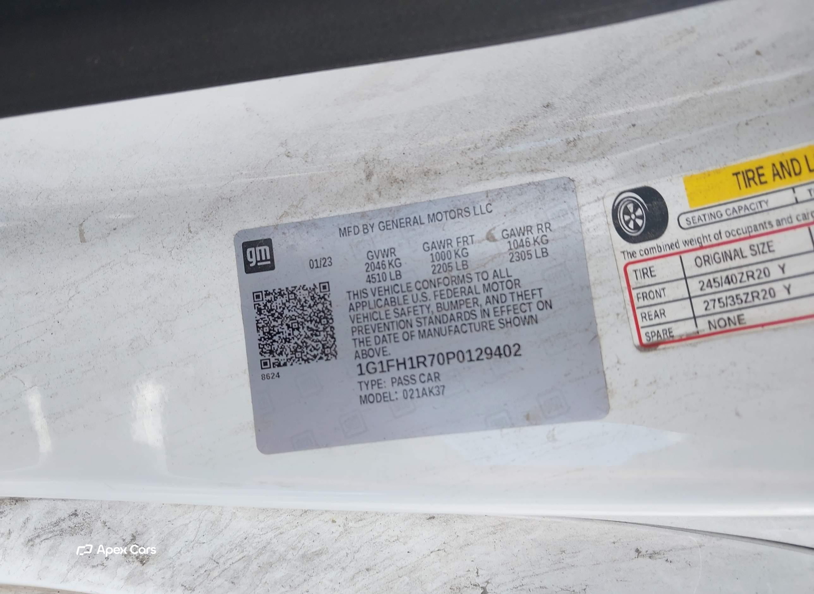 Chevrolet Camaro 2023