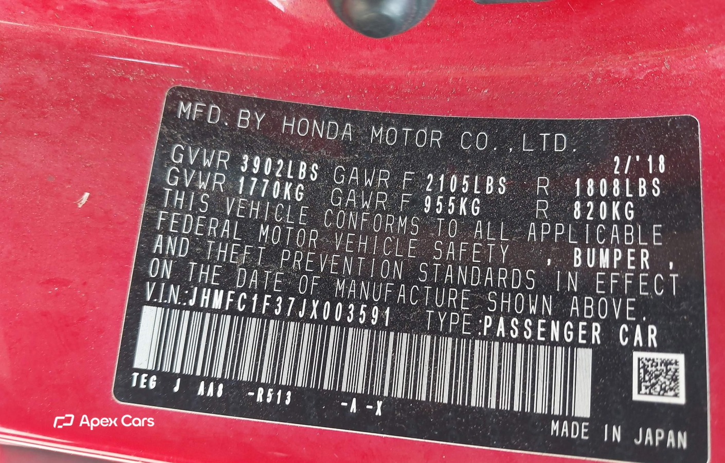 Honda Civic 2018