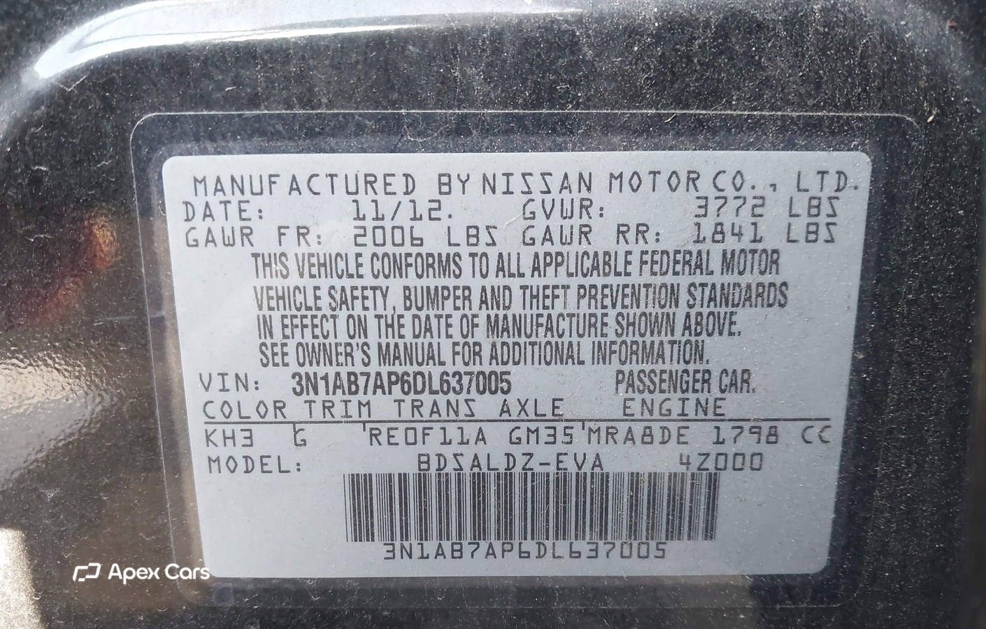 Nissan Sentra 2013