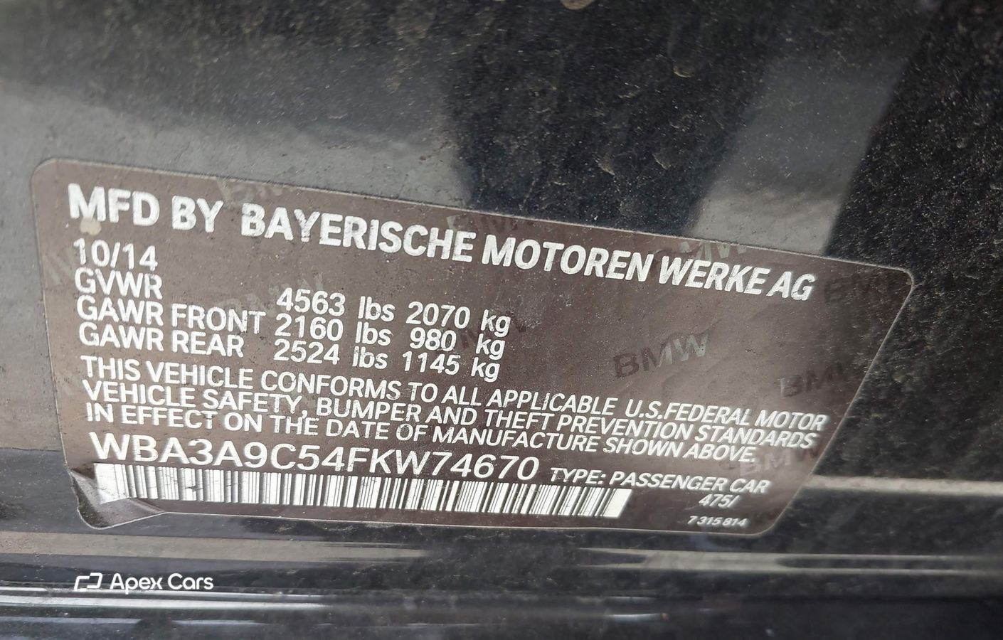 BMW Series 3 2015