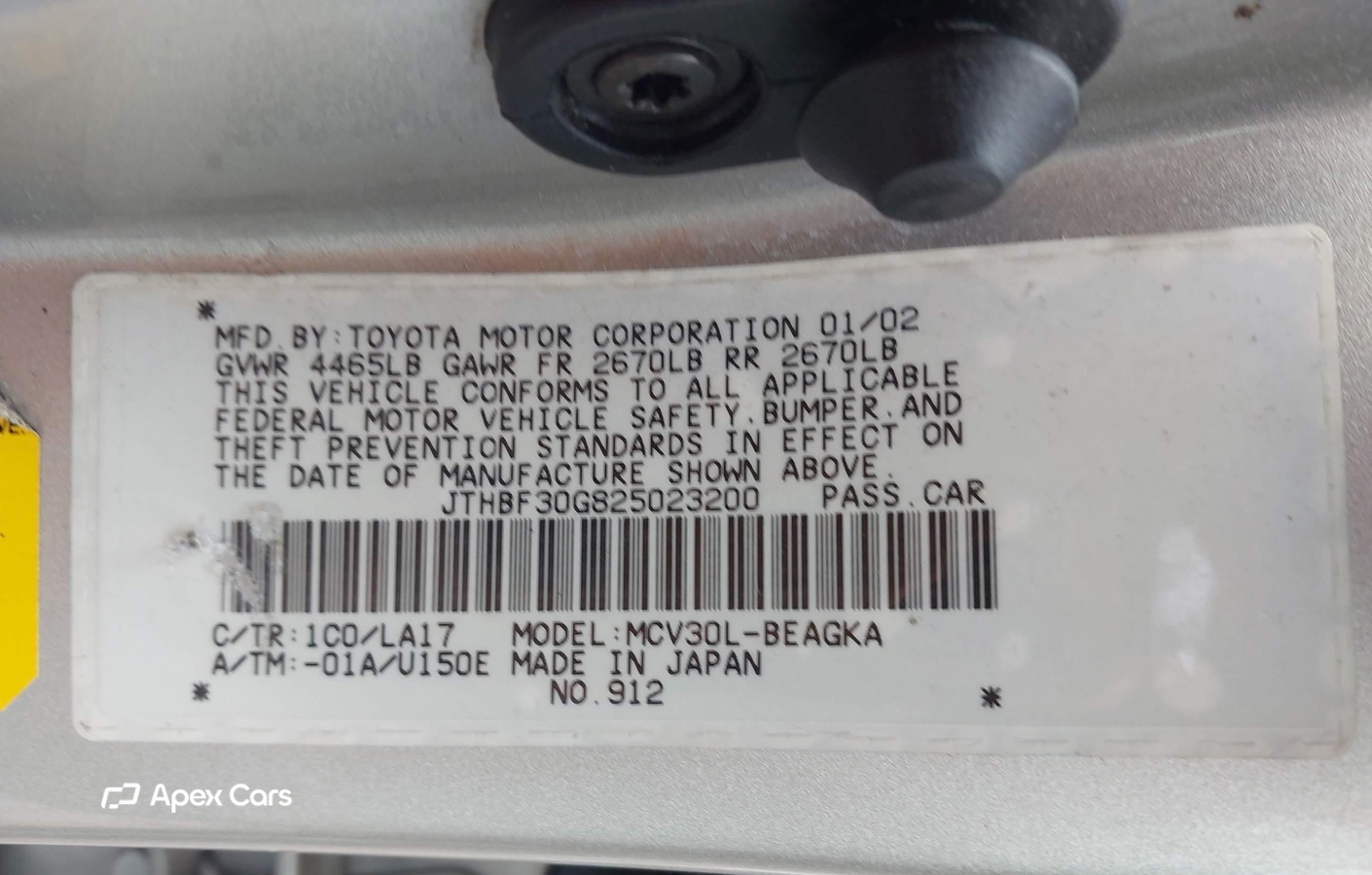 Lexus ES 2002
