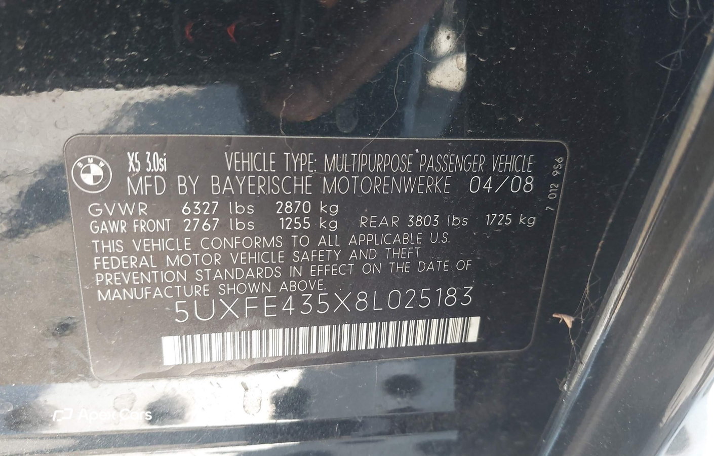 BMW X5 2008
