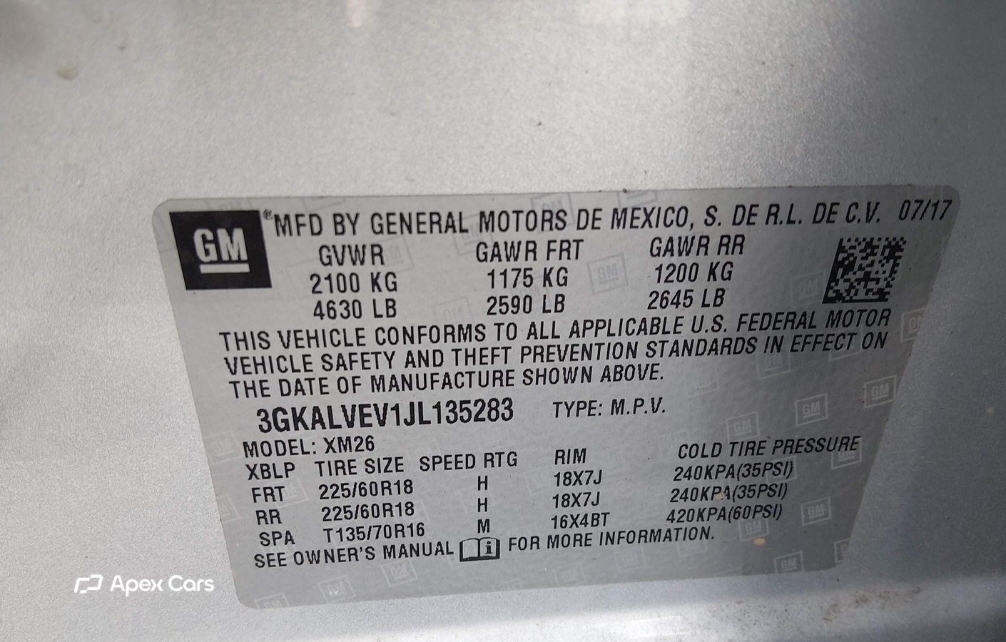 GMC Terrain 2018