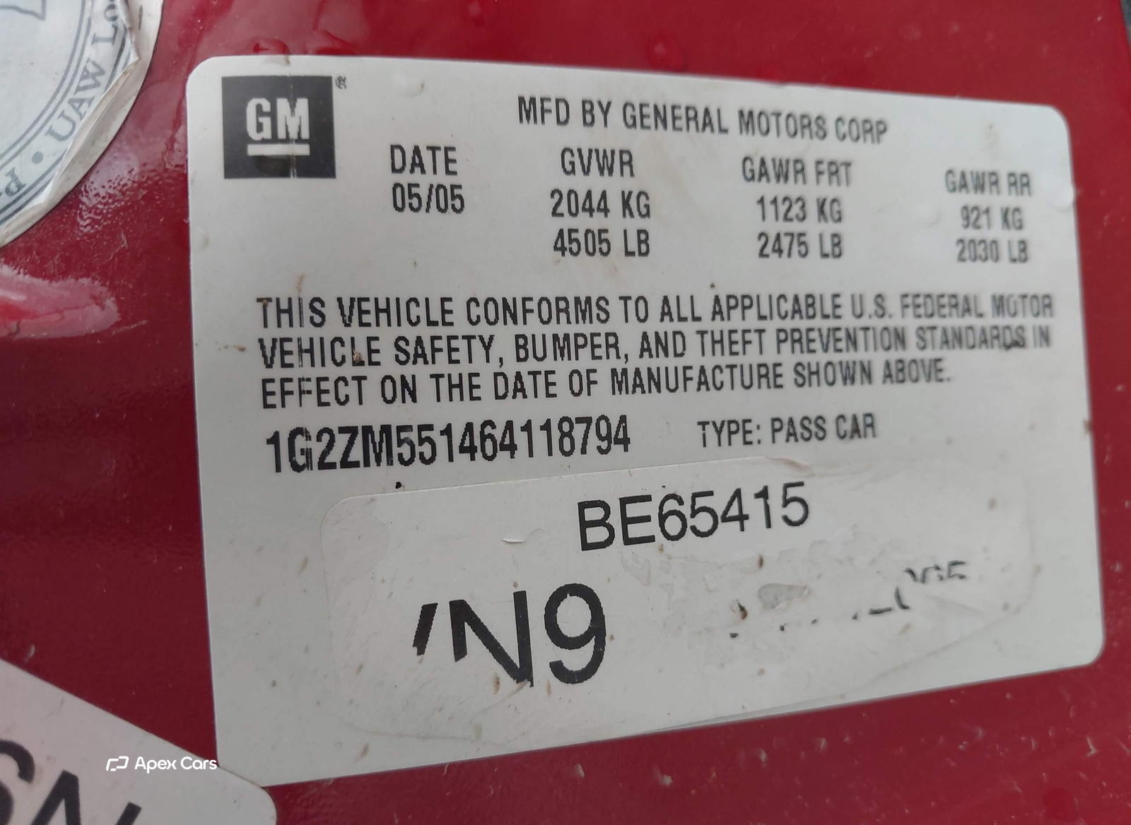 Pontiac G6 2006