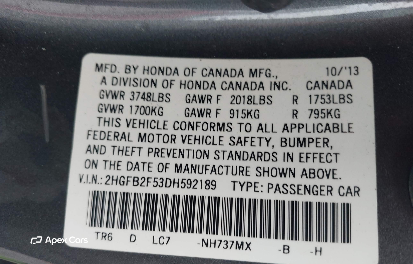 Honda Civic 2013