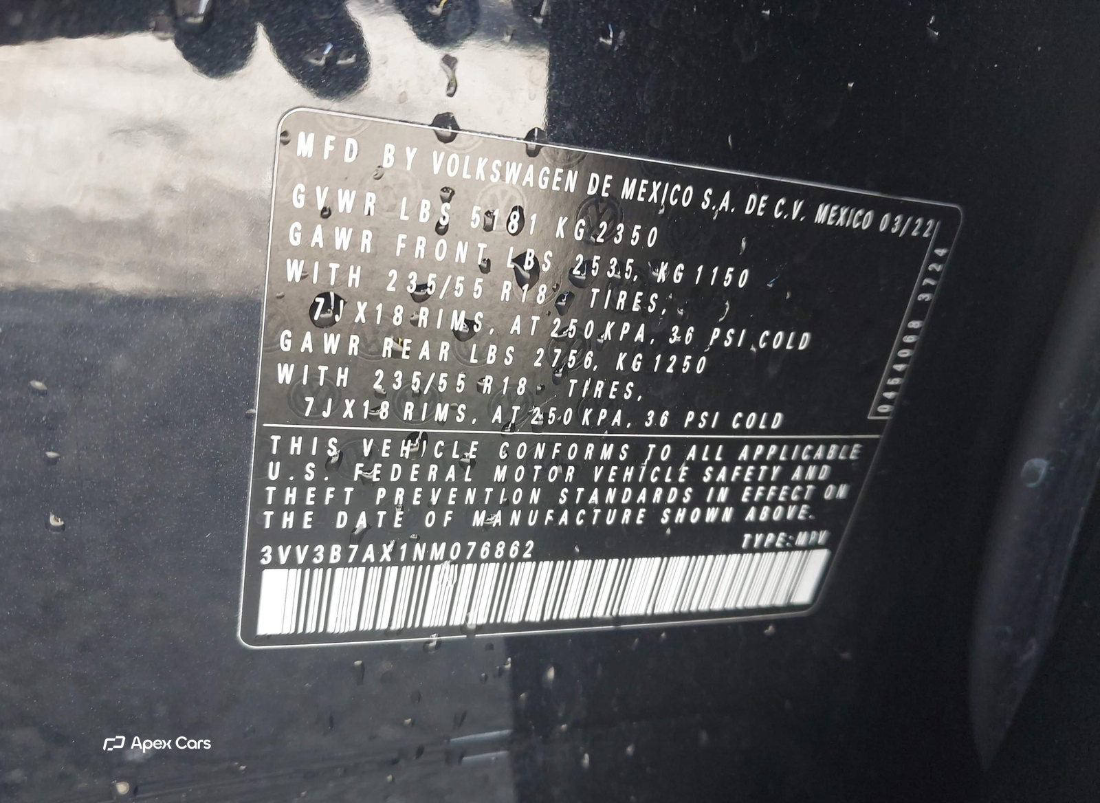 Volkswagen Tiguan 2022