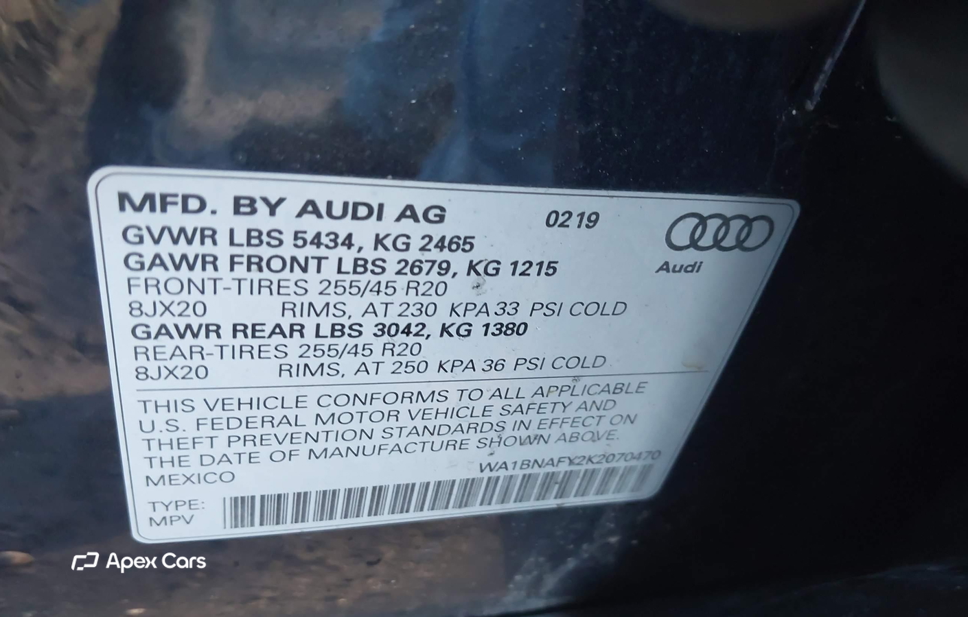 Audi Q5 2019