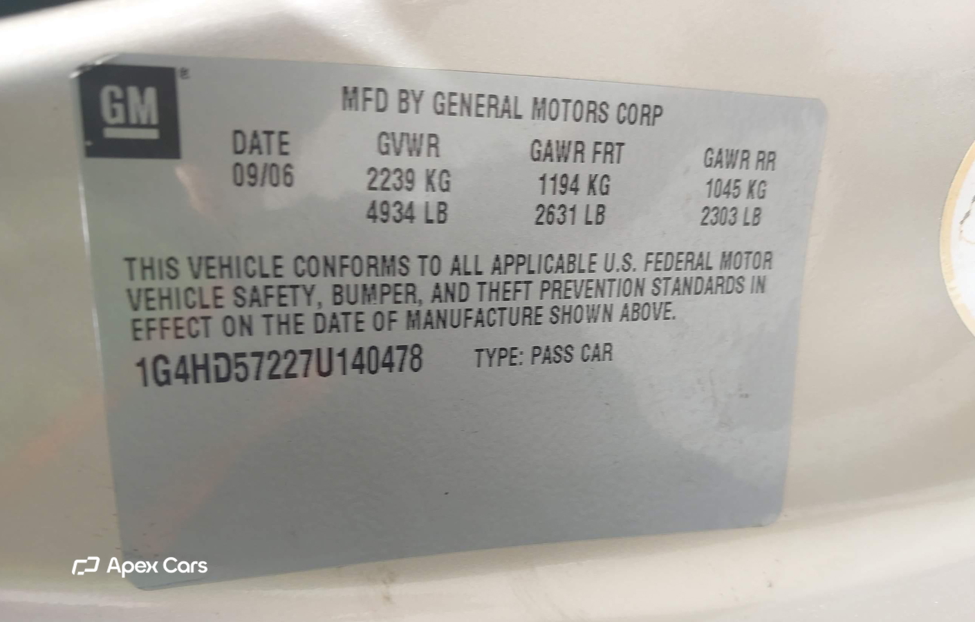 Buick Lucerne 2007