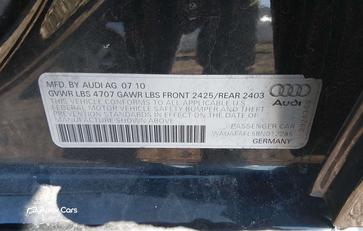 Audi A4 2011