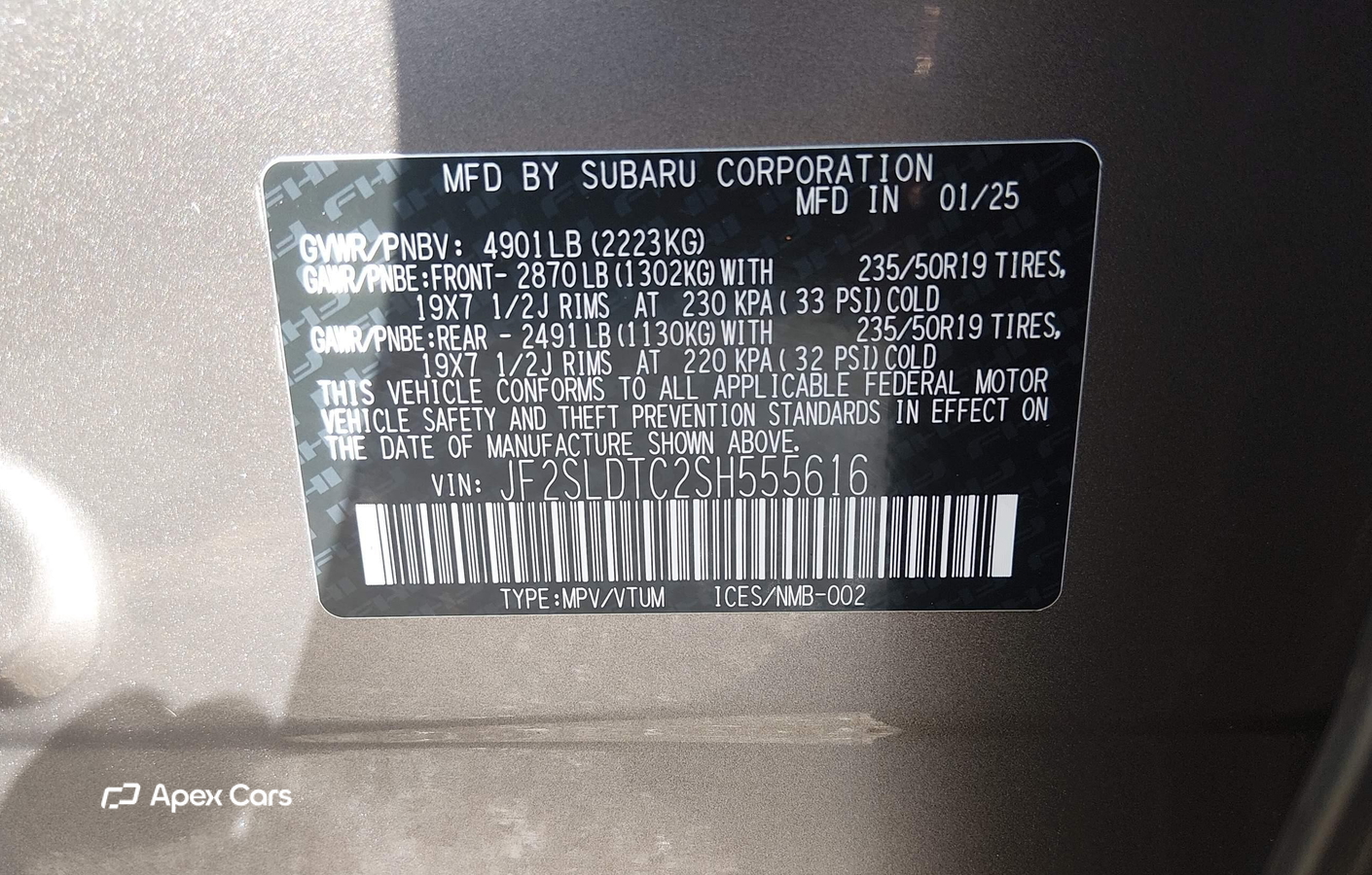 Subaru Forester 2025