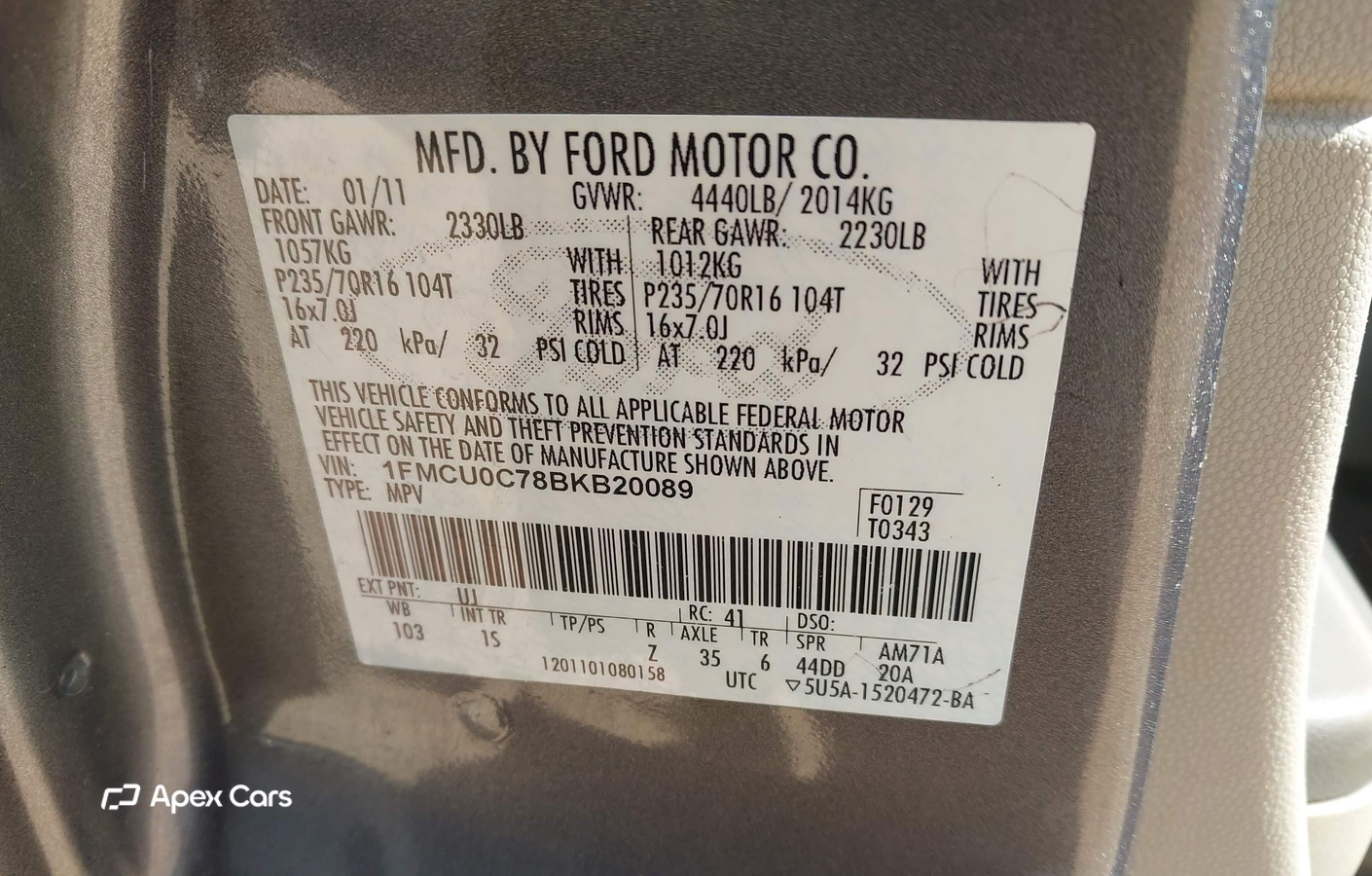 Ford Escape 2011