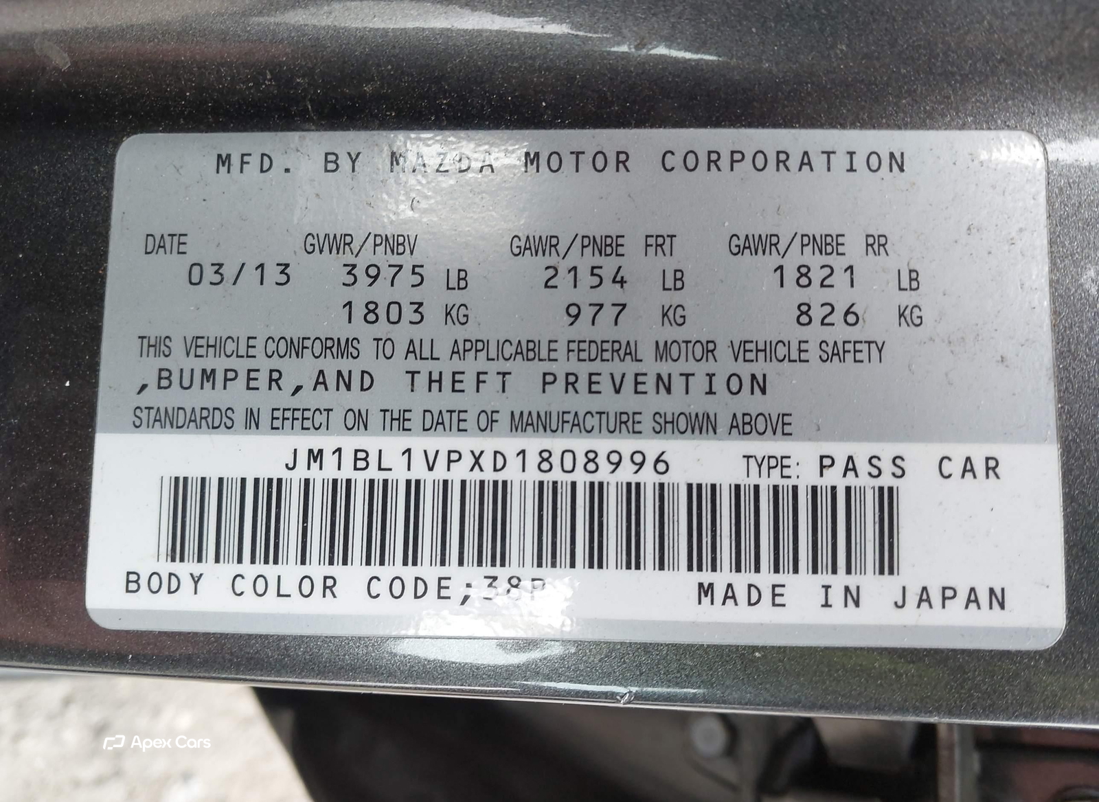 Mazda 3 2013