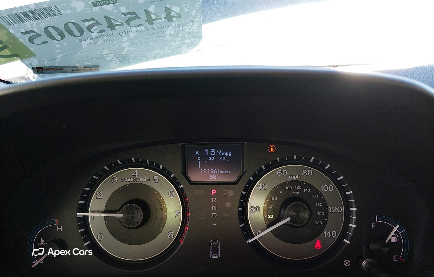 Honda Odyssey 2013